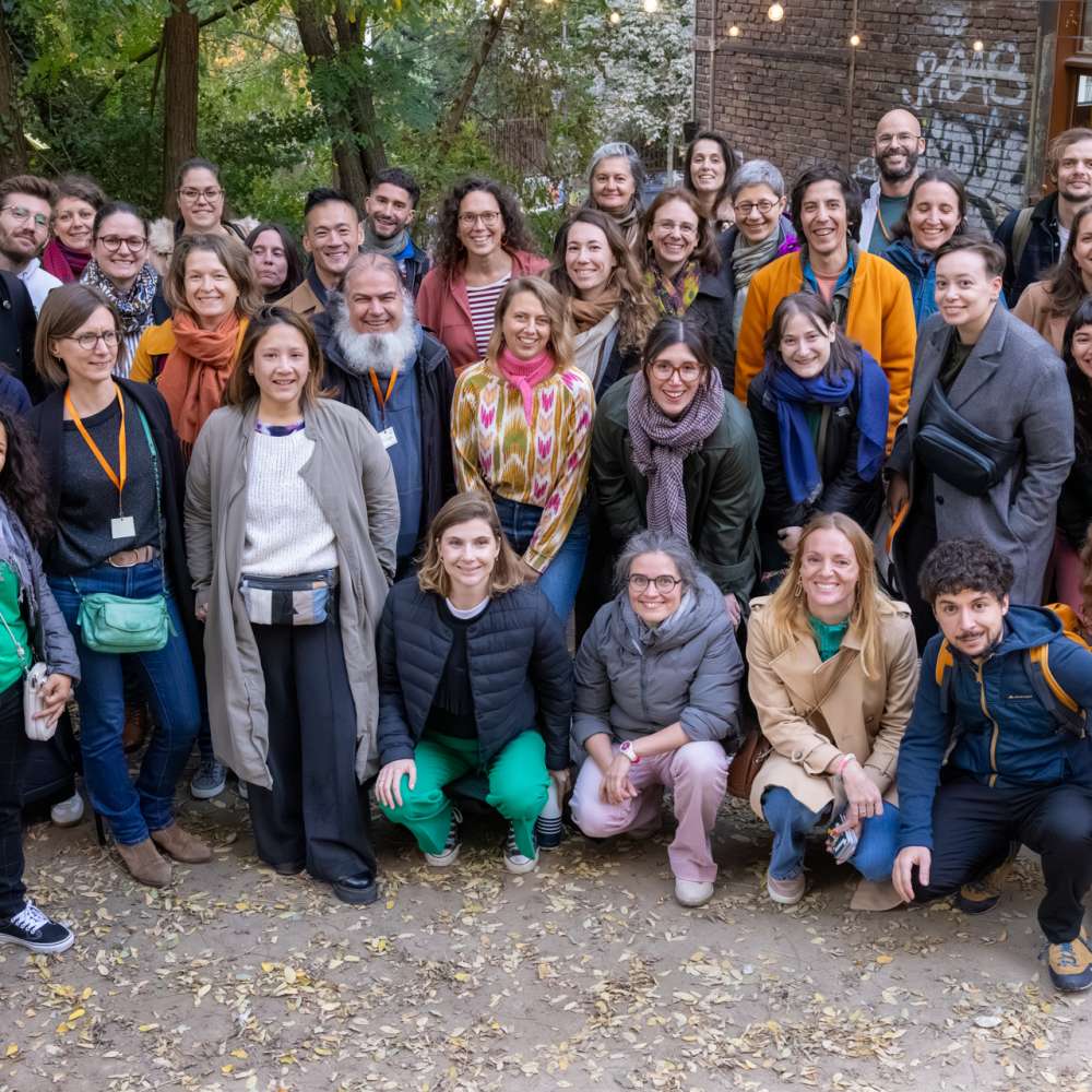 Photo de groupe par Antoine Ravet lors du festival Freelance for Good à Paris.