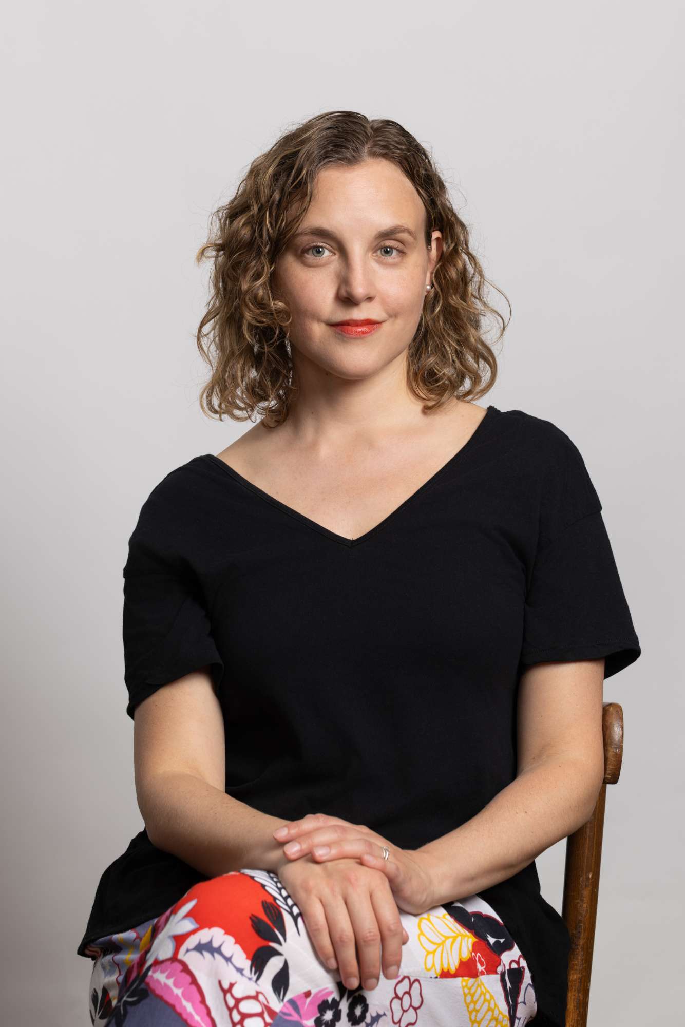 Une séance pour soi, au studio, prendre le temps de se poser pour un joli portrait.